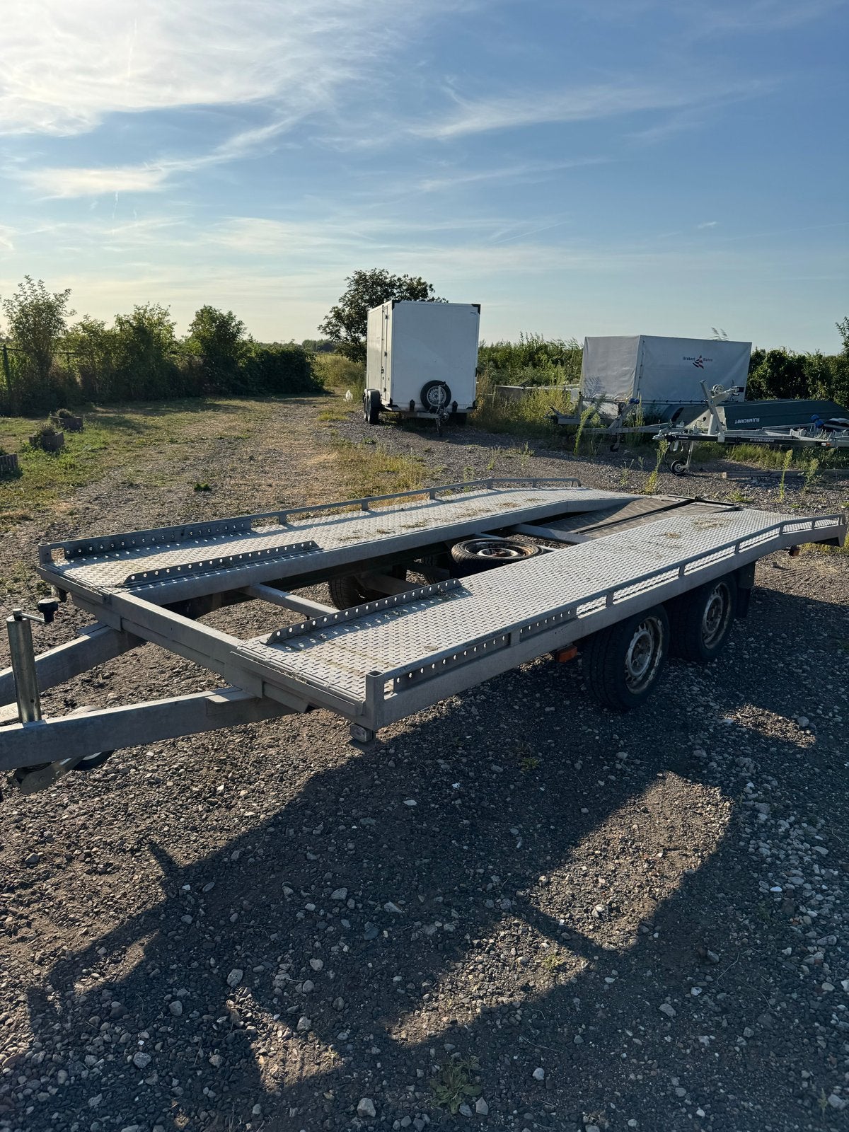 Witteveen B.V. autotransporter aanhanger marge, Ophalen, Gebruikt