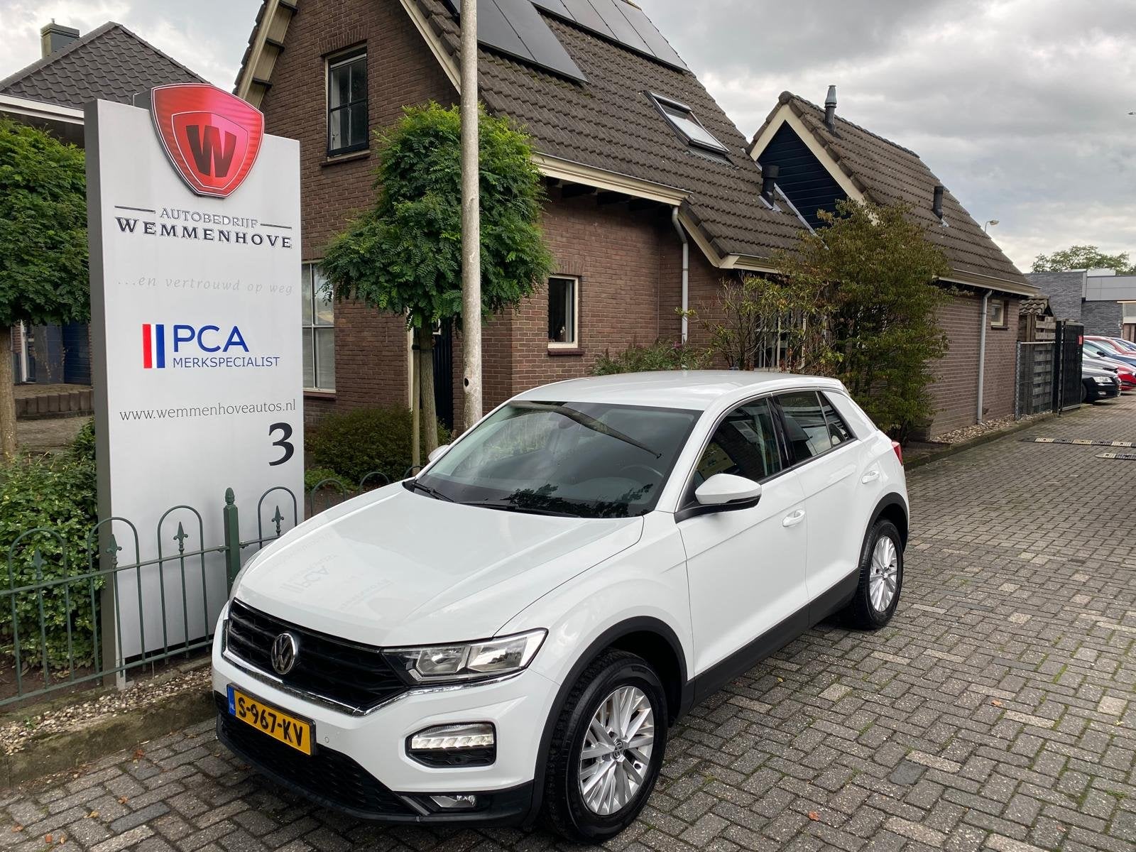 Volkswagen T-Roc 1.0 TSI Style (bj 2019), Voorwielaandrijving, 12 maanden, Stof, Gebruikt