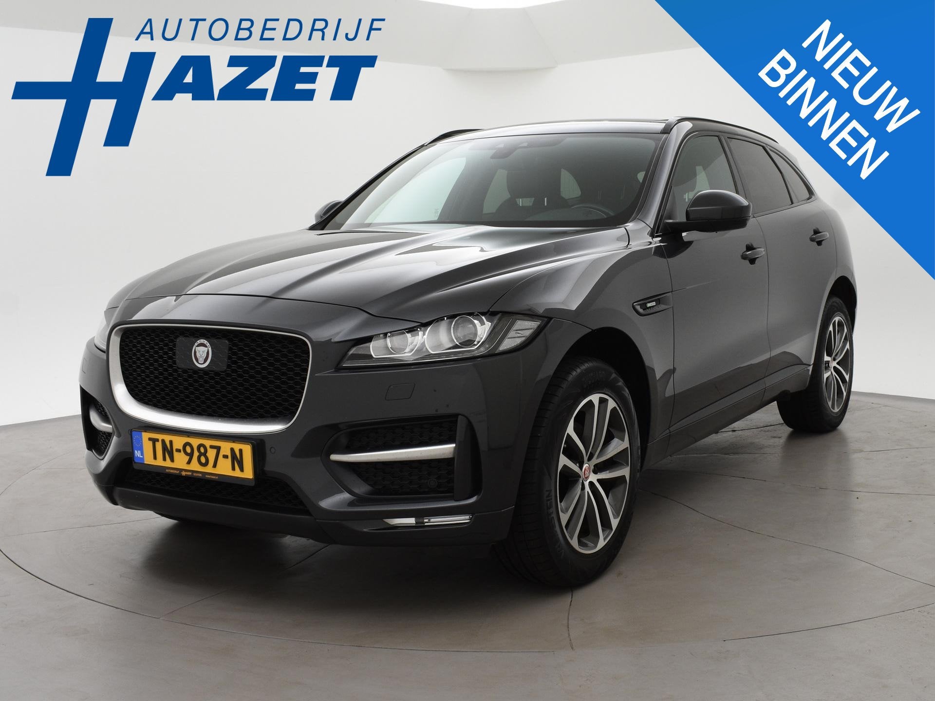 Jaguar F-PACE 2.0T 250 PK AWD R-SPORT + PANORAMA | ADAPTIVE, Auto's, Jaguar, Gebruikt, 4 cilinders, Bedrijf, Vierwielaandrijving