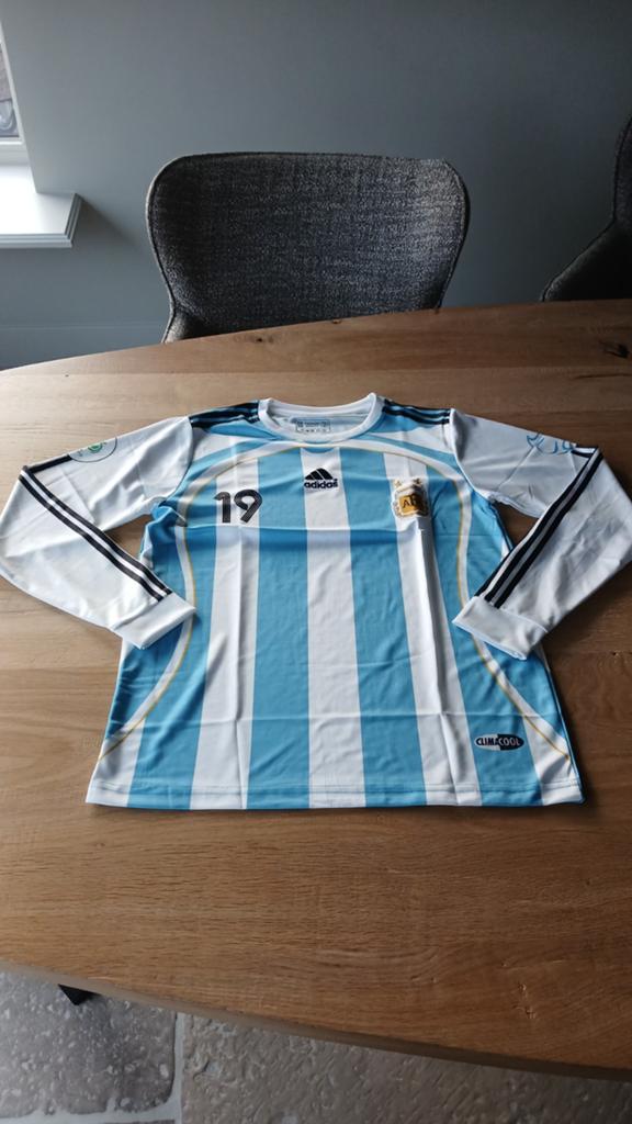 Argentinië homeshirt longsleeve Lionel Messi, Maat S, Ophalen of Verzenden, Nieuw, Shirt