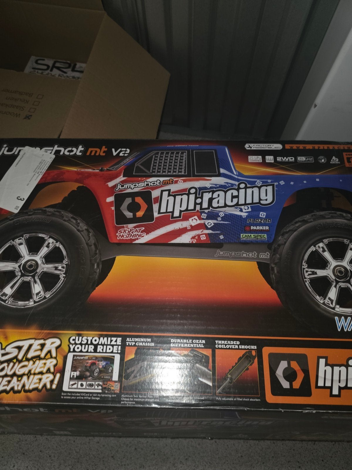 HPI Racing Jumpshot MT V2 RC Monstertruck, Elektro, Gebruikt, Auto offroad, Ophalen of Verzenden