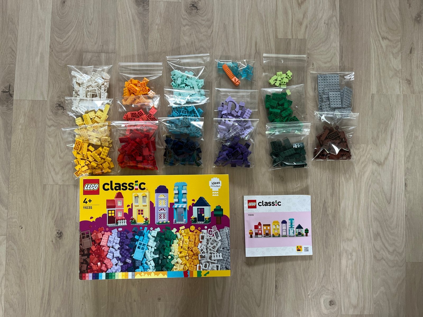 LEGO Classic 11035 Creatieve Huizen Bouwset, Ophalen of Verzenden, Zo goed als nieuw
