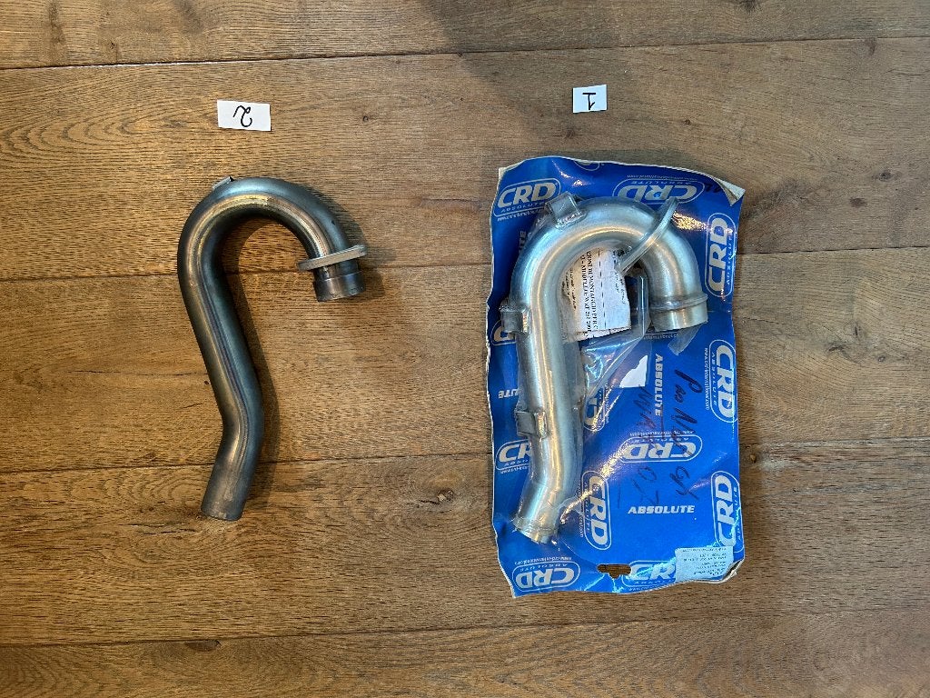 Voorbocht uitlaatbocht Yamaha WRF 250 01-06 / YZF 250 01-05, Ophalen of Verzenden