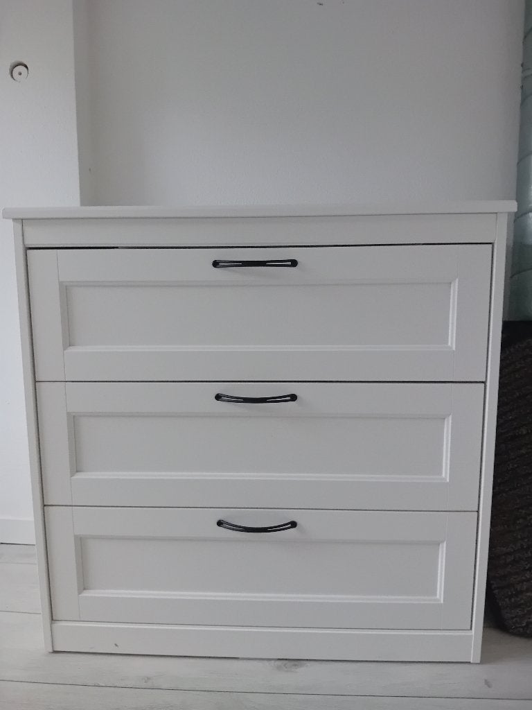 Ladekast klein Ikea Songesand, Ophalen, 50 tot 100 cm, Zo goed als nieuw, 3 of 4 laden