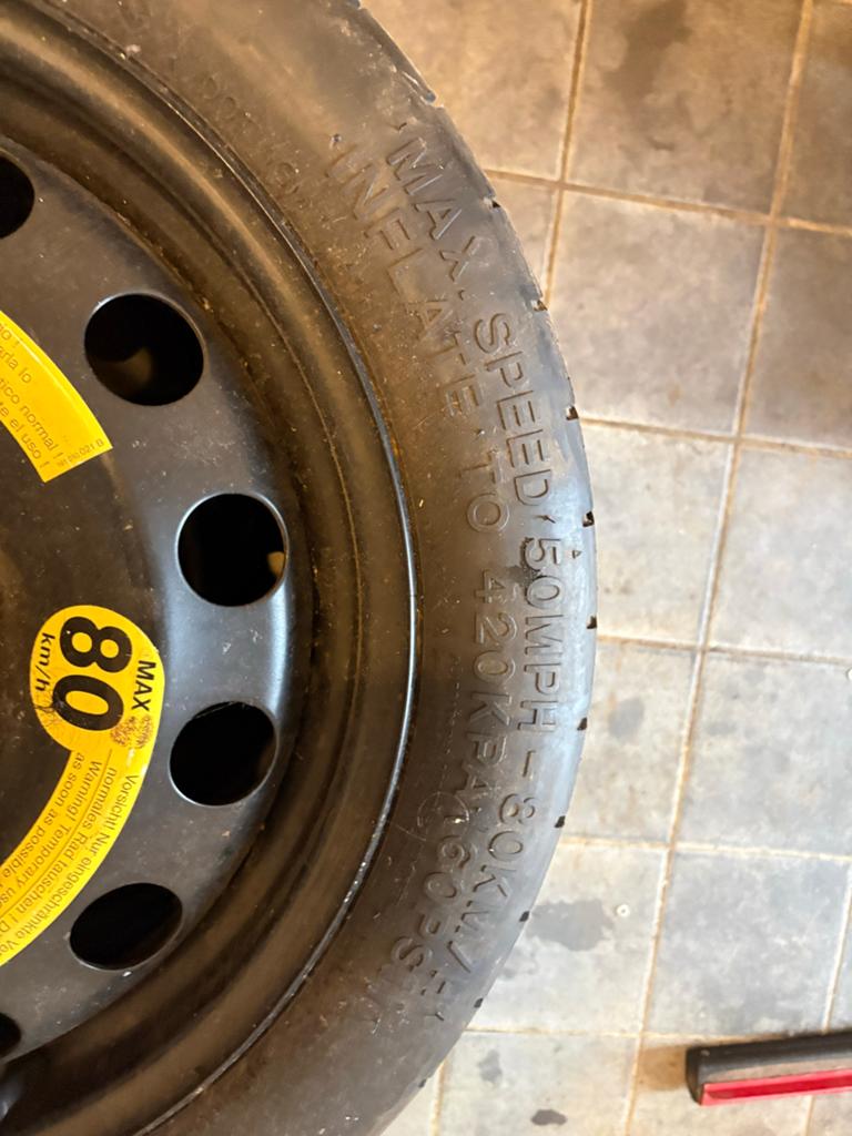 Nieuw reservewiel voor auto - nooit gebruikt, Ophalen, Nieuw