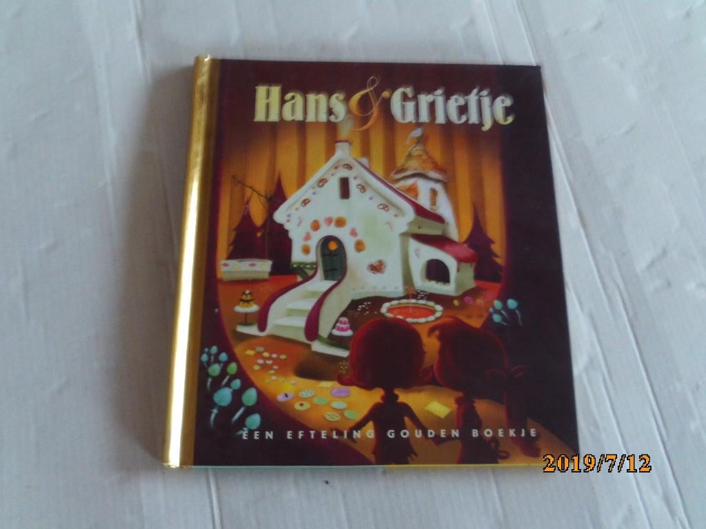 een efteling gouden boekje - hans & grietje, Ophalen of Verzenden, Gelezen, Fictie algemeen