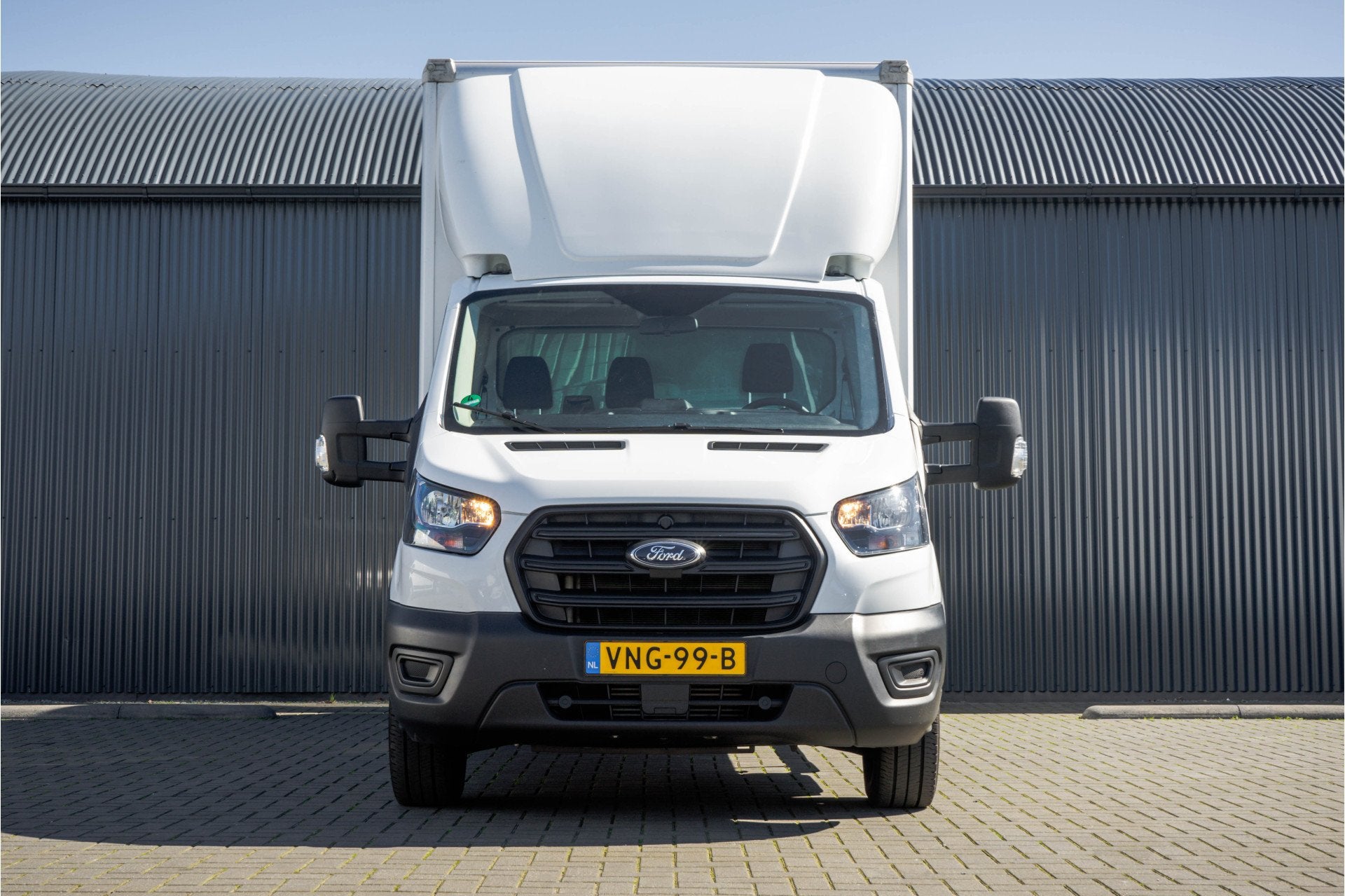 Ford Transit 2.0 TDCI | Bakwagen met Laadklep | Zijdeur | NL, Auto's, Voorwielaandrijving, 4 cilinders, Wit, Origineel Nederlands