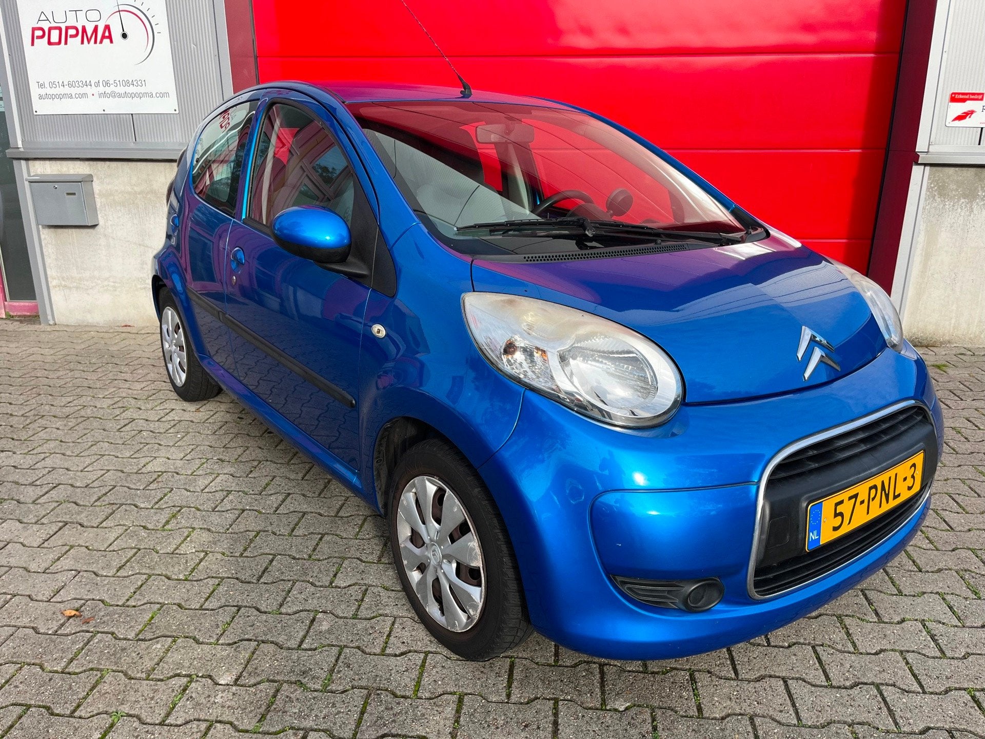 Citroen C1 1.0-12V 68pk Ambiance / Airco / Elektr. pakket /, Auto's, Voorwielaandrijving, Stof, Gebruikt, C1