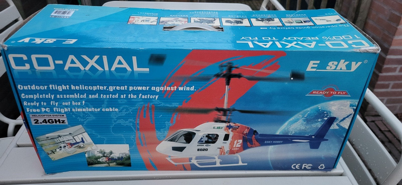 E-Sky Co-Axial RC Helikopter - Klaar om te vliegen, Elektro, RTF (Ready to Fly), Helikopter, Ophalen of Verzenden