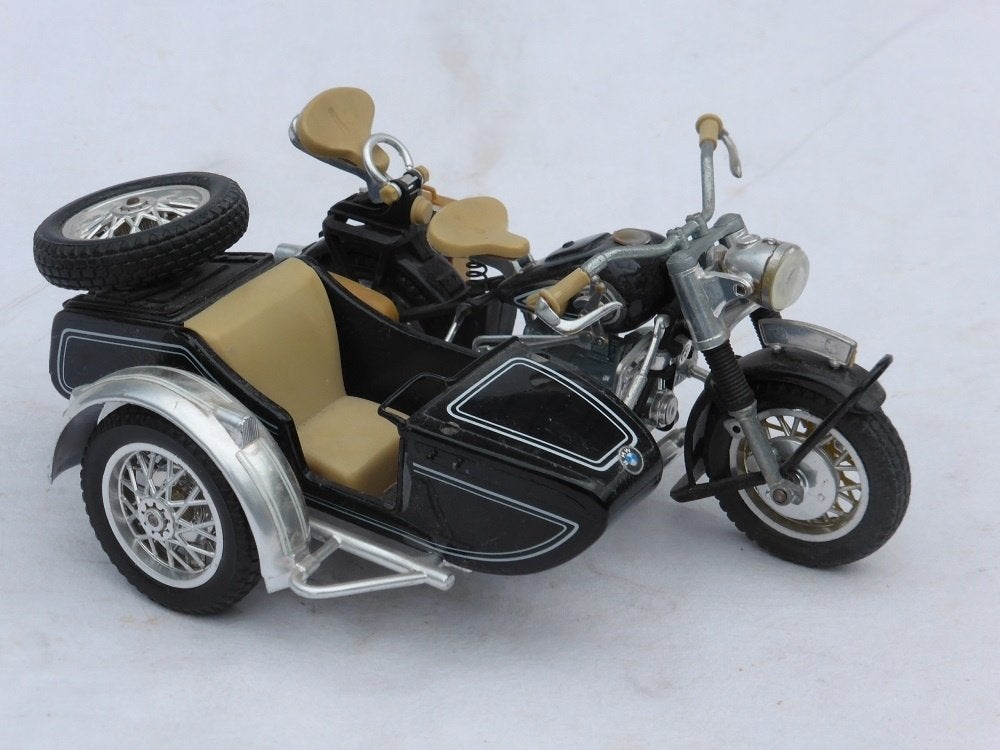 BMW R 75 met zijspan, Polistil., Ophalen of Verzenden, Gebruikt