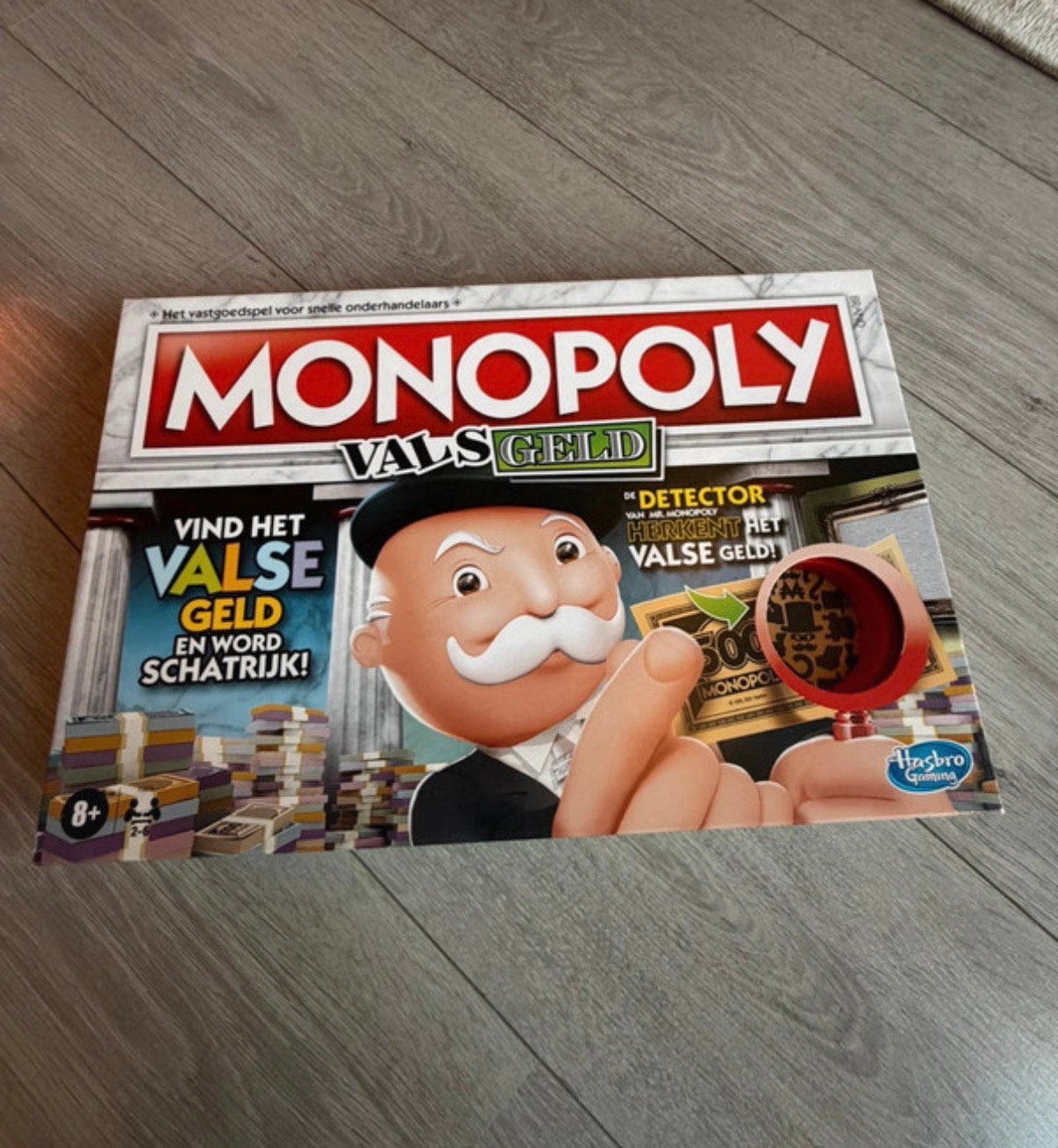 Monopoly vals geld, Een of twee spelers, Ophalen of Verzenden, Zo goed als nieuw
