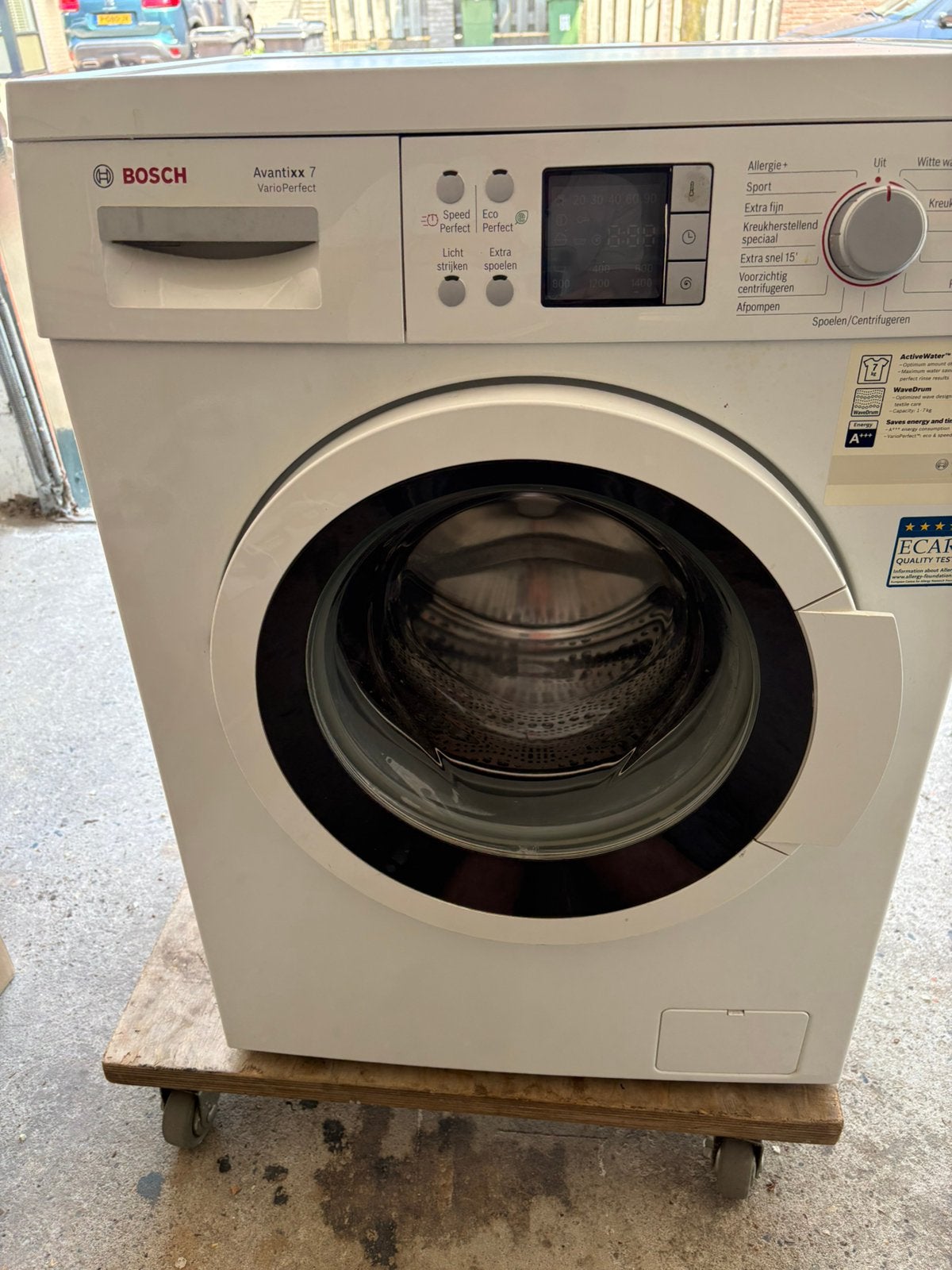 Wasmachine bosch avantixx, Ophalen, Gebruikt, Voorlader, 85 tot 90 cm