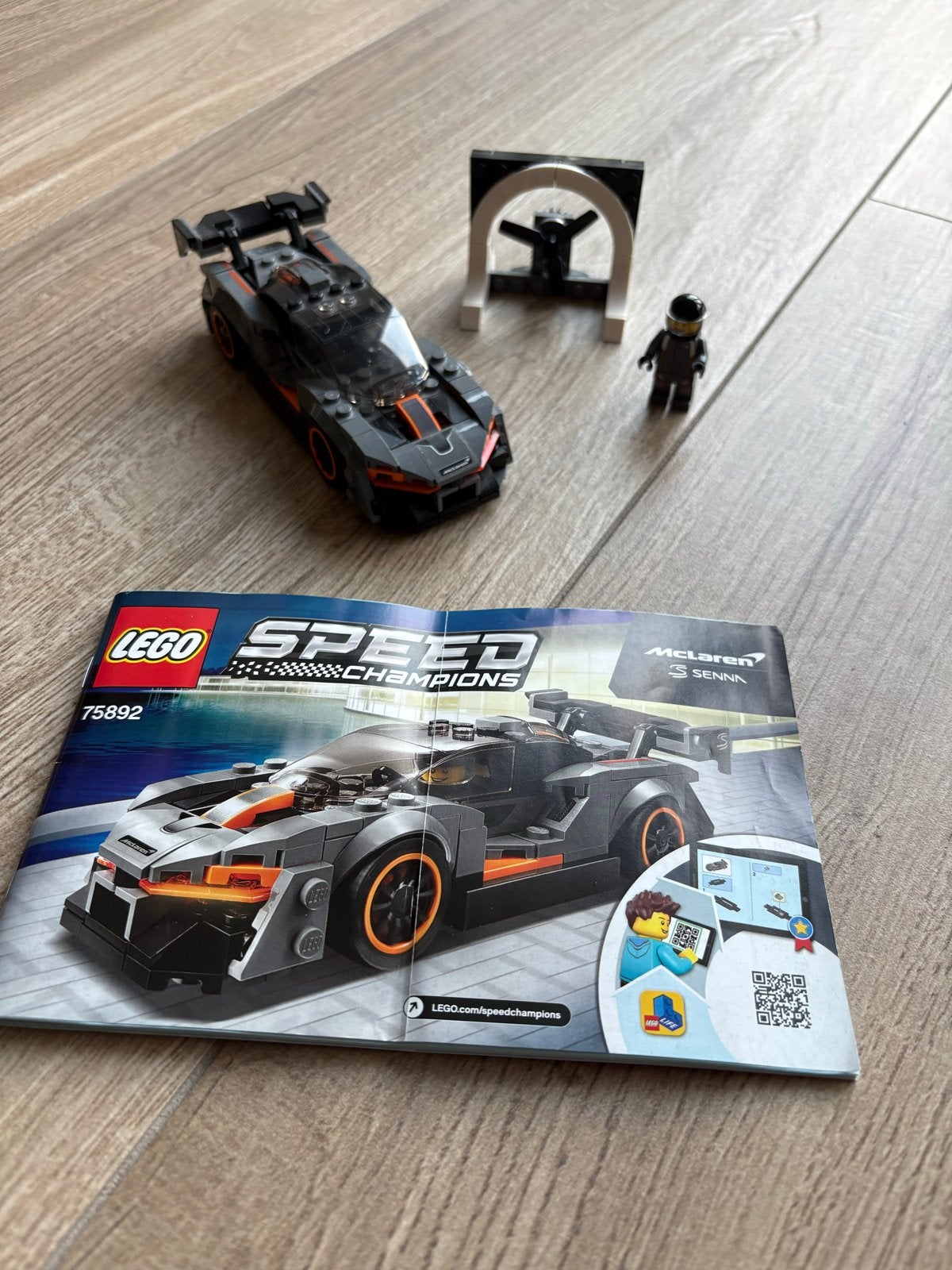 Lego Speed Champions 75892 McLaren Senna, Gebruikt, Lego, Compleet, Complete set