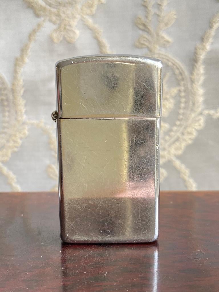 Zippo Slim dames aansteker chrome, Verzamelen, Ophalen of Verzenden, Gebruikt, Aansteker