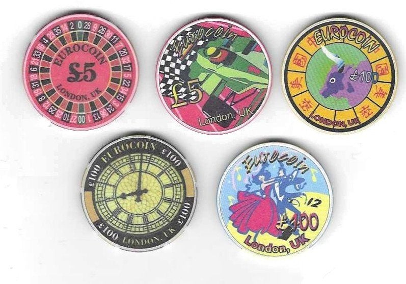CASINO penningen Eurocoin, Ophalen of Verzenden, Overige materialen, Buitenland