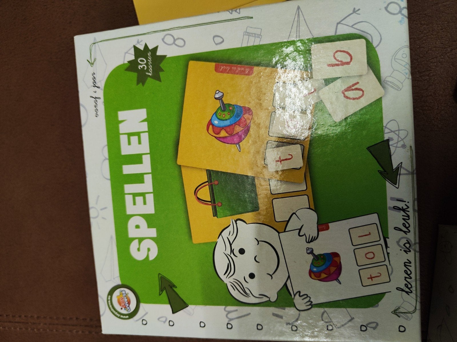 Woordspellen voor groep 1, 2 en 3 - Dubbelzijdige kaarten, Ophalen of Verzenden, Zo goed als nieuw, Taal en Lezen