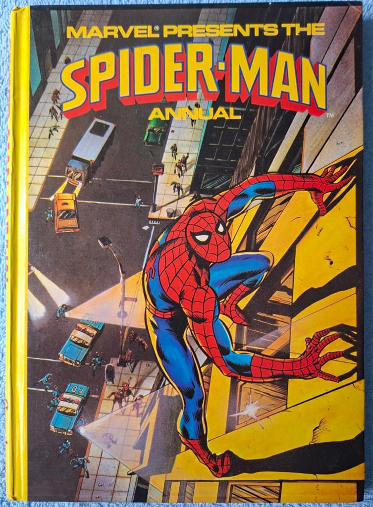 UK VINTAGE SPIDER-MAN ANNUAL. HARDCOVER. 1979 / 1980., Eén comic, Ophalen of Verzenden, Gelezen, Amerika