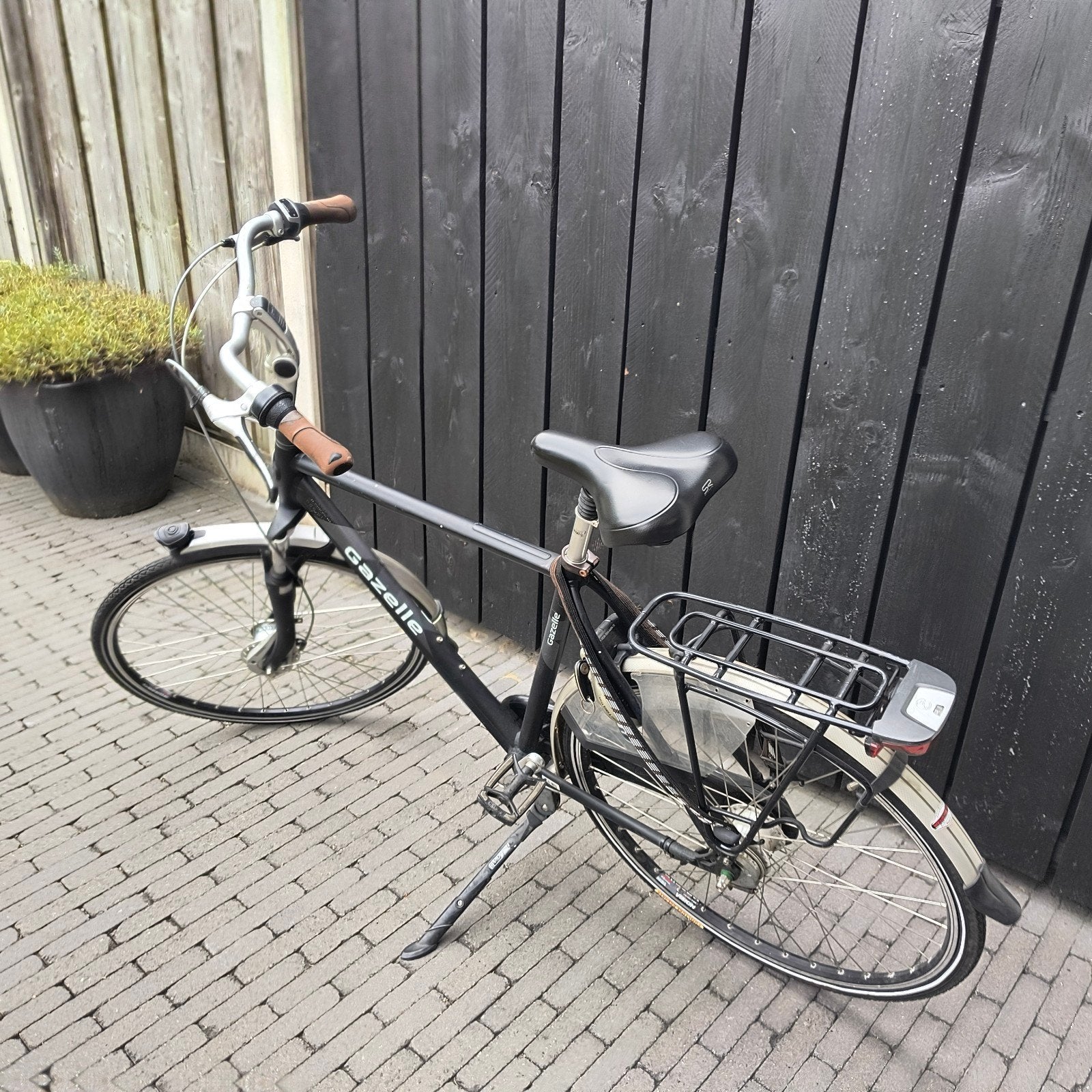Gazelle heren fiets, Fietsen en Brommers, Ophalen, Gebruikt, Versnellingen, 57 tot 61 cm
