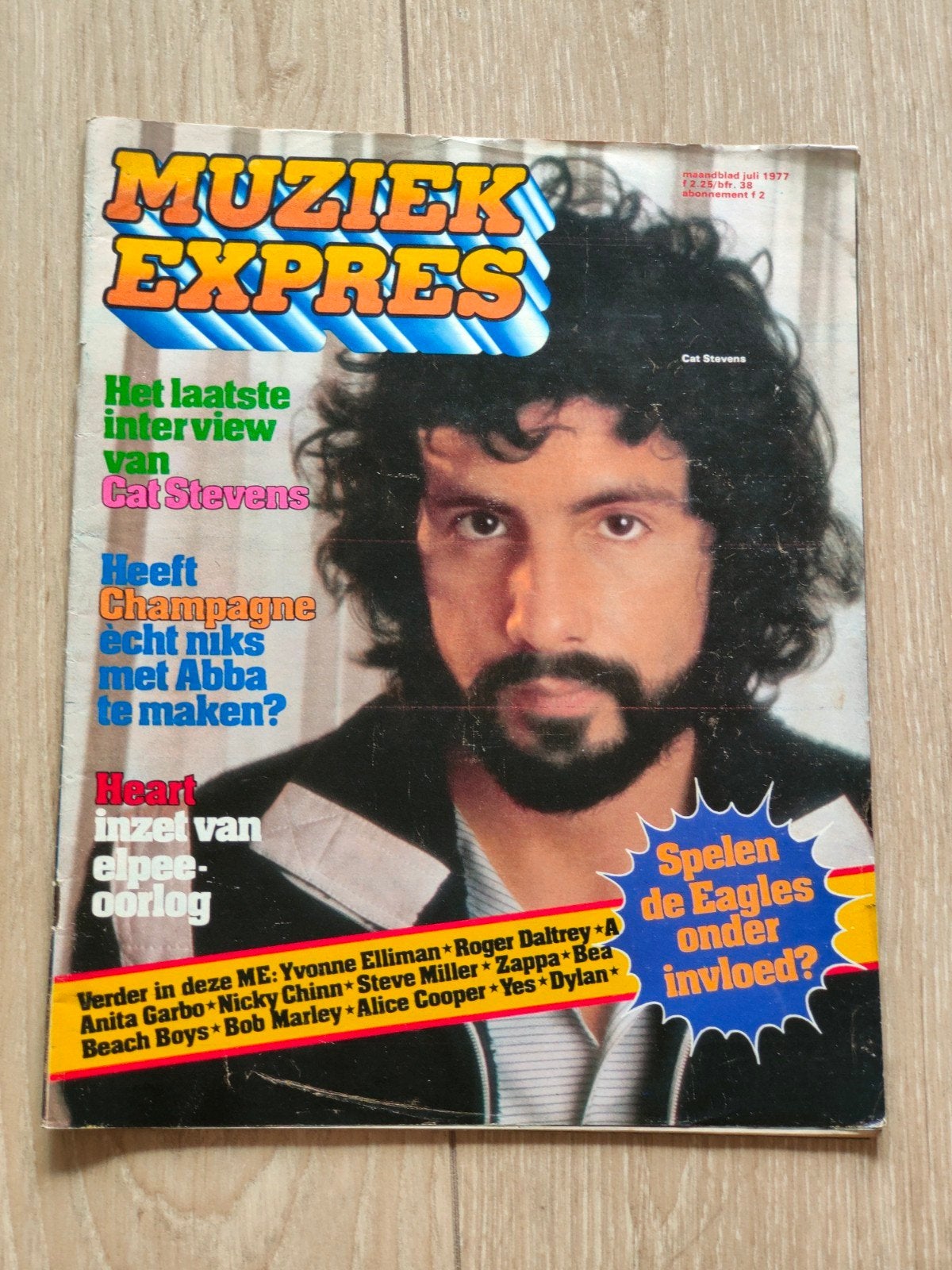 Muziek Expres juli 1977, Ophalen of Verzenden, 1960 tot 1980, Nederland, Tijdschrift