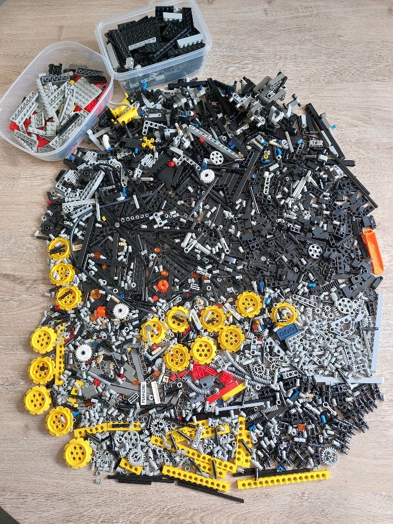 veel technic Lego onderdelen, Lego, Ophalen of Verzenden, Zo goed als nieuw, Technic