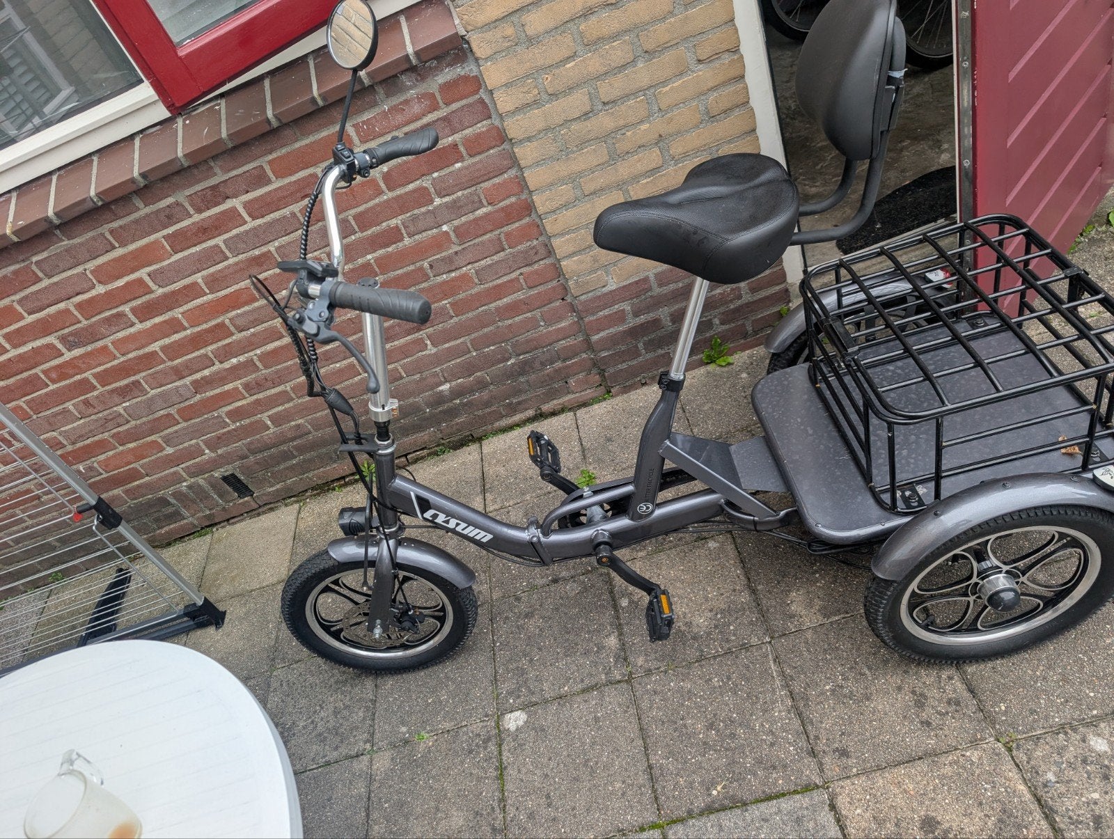 Elektrische Driewieler -Merk Antgooat:Opvouwbaar, 48V 1056Wh, Fietsen en Brommers, Ophalen of Verzenden