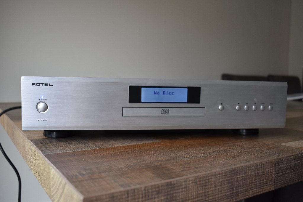 Rotel CD14 MKII CD-speler - Zilver, Ophalen of Verzenden, Zo goed als nieuw, Overige merken