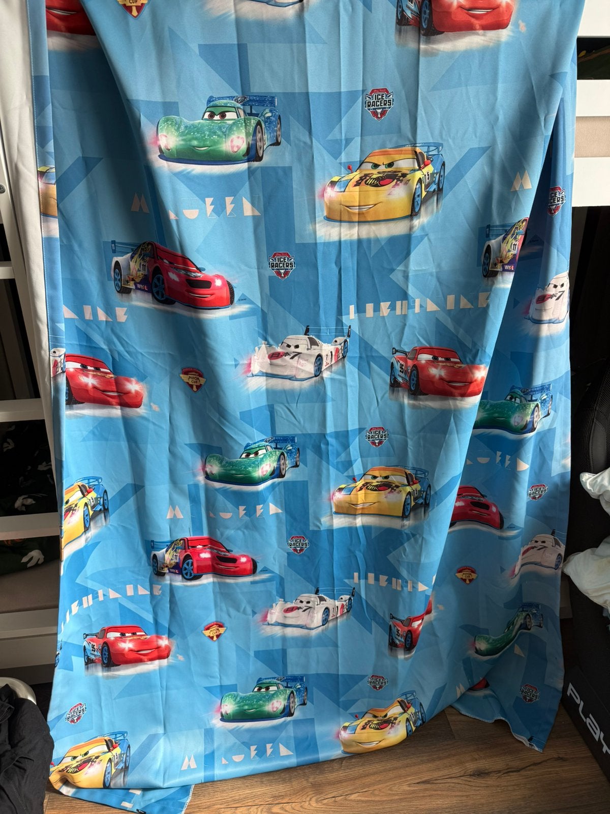 Gordijnen kinderkamer, Ophalen, Zo goed als nieuw, Blauw