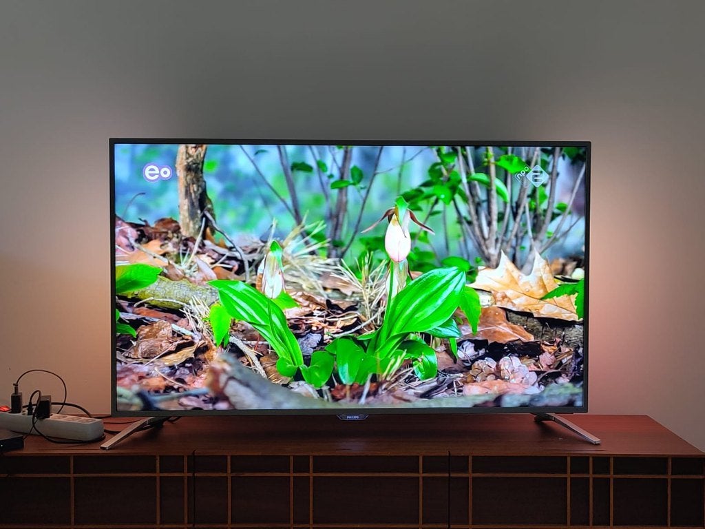 Philips TV 49" - 4K met Ambilight, Ophalen, Philips, LED, Zo goed als nieuw