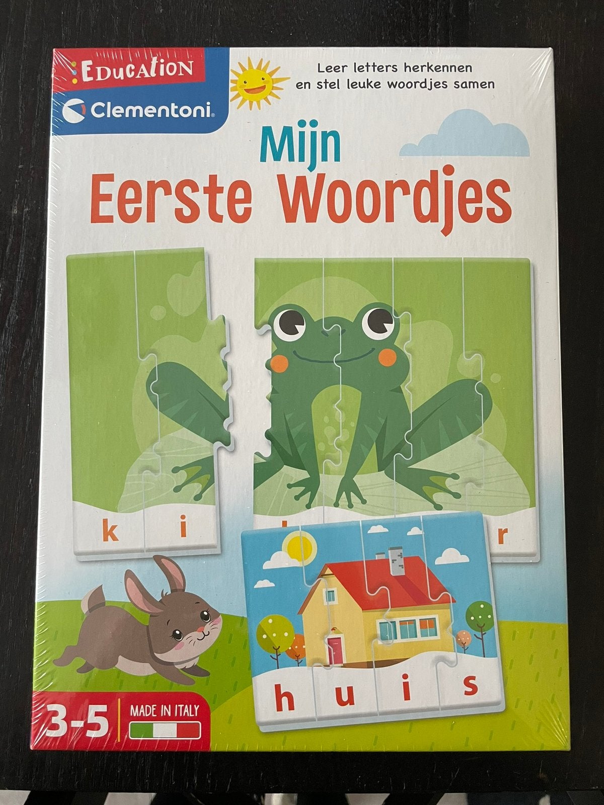 NIEUW! Mijn eerste woordjes spel van Clementoni, Ophalen of Verzenden, Zo goed als nieuw