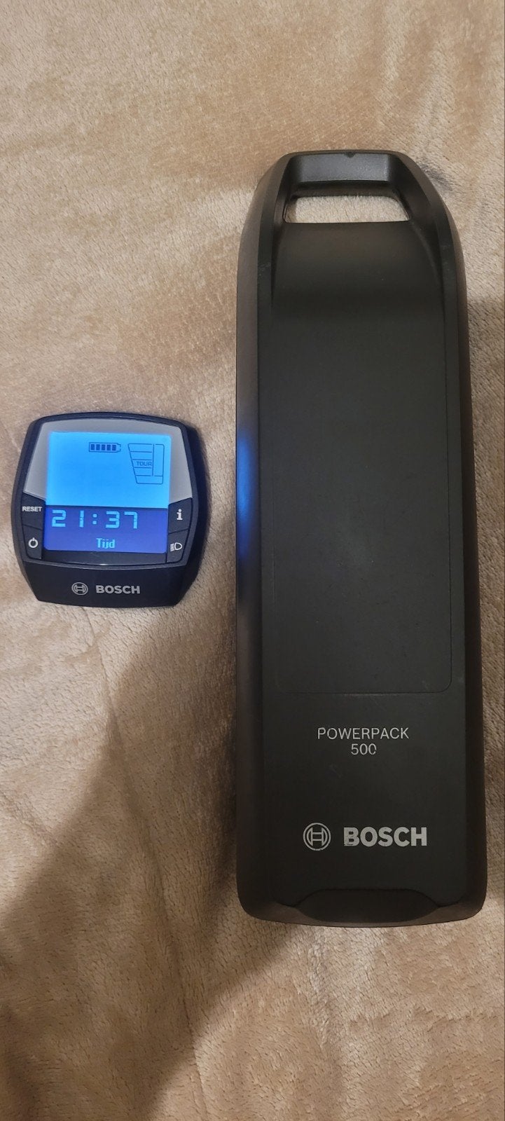 Bosch PowerPack 500 accu en Intuvia display, Fietsen en Brommers