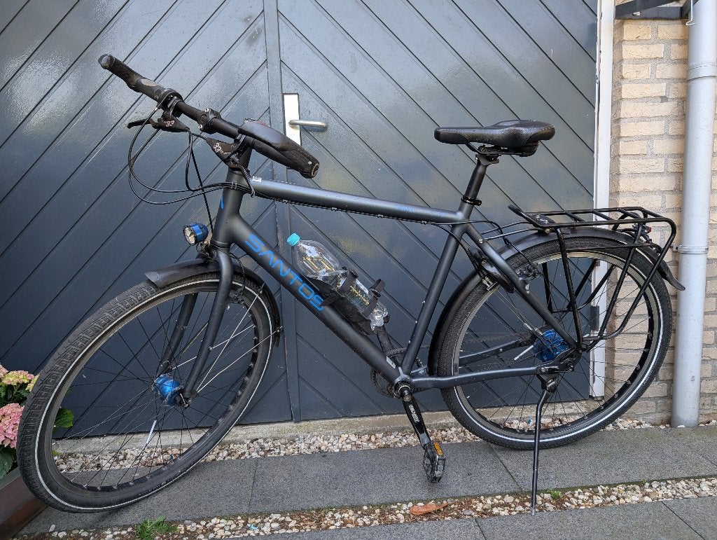 Santos Travel Lite (57cm), 28 inch, Gebruikt, 10 tot 15 versnellingen, Velgrem