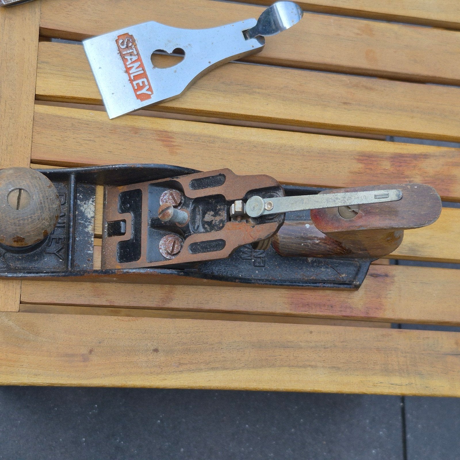 Vintage Stanley Bailey No. 4 – Made in England – G12-004, Ophalen of Verzenden