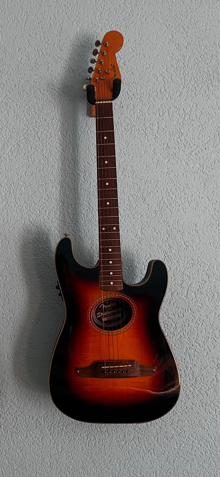 Fender Stratacoustic Premier - Flame Maple Top (Zeldzaam!), Muziek en Instrumenten, Snaarinstrumenten | Gitaren | Akoestisch, Ophalen