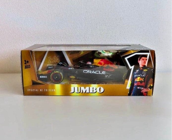 Red Bull Max Verstappen Auto Jumbo 1:24 | RB18 2022 | NIEUW, Hobby en Vrije tijd, Modelauto's | 1:24, Ophalen of Verzenden, Zo goed als nieuw