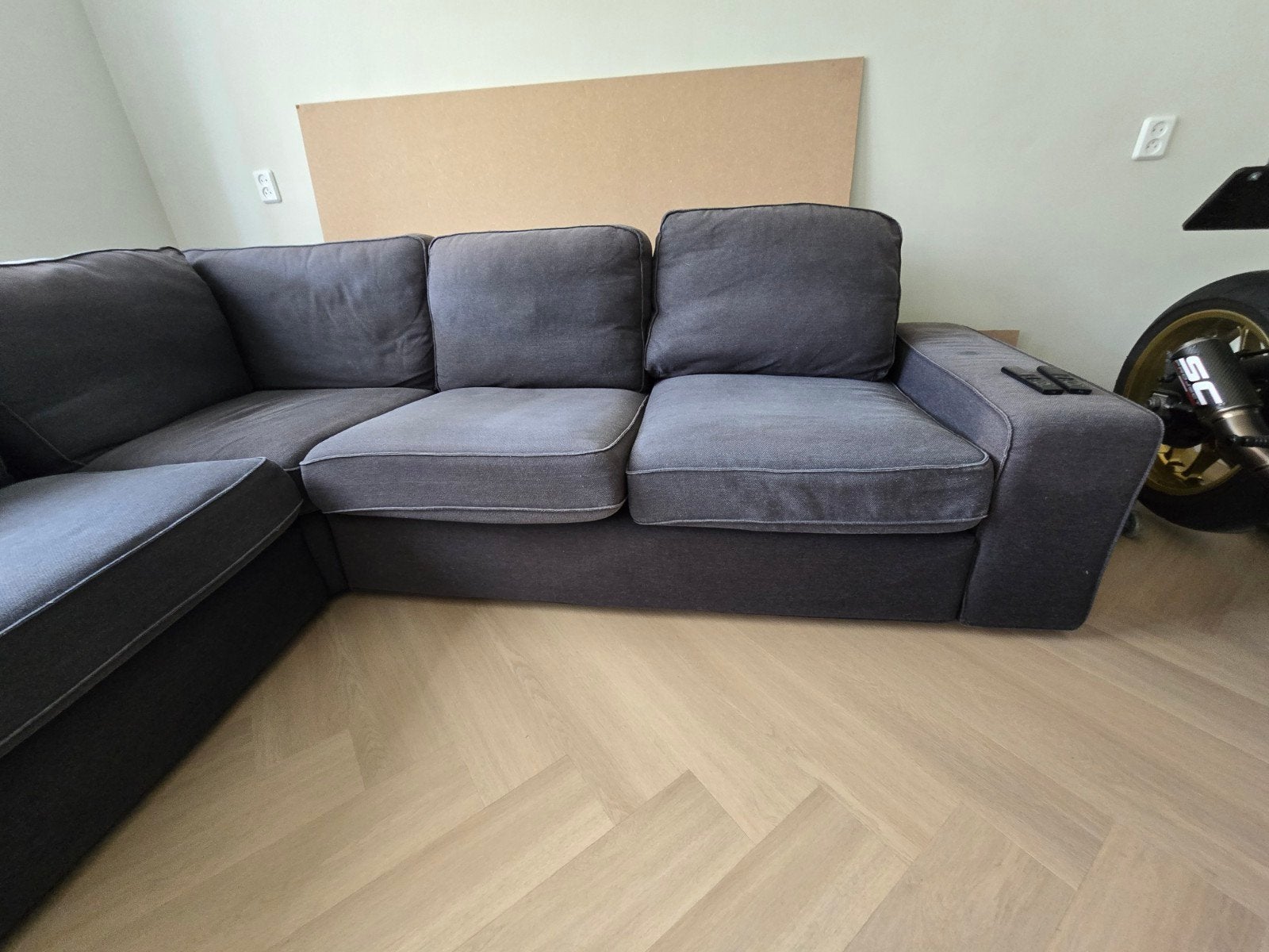 Ikea Hoekbank - 260x260 cm - Zo goed als nieuw, Ophalen, 250 tot 300 cm, 100 tot 125 cm, Hoekbank