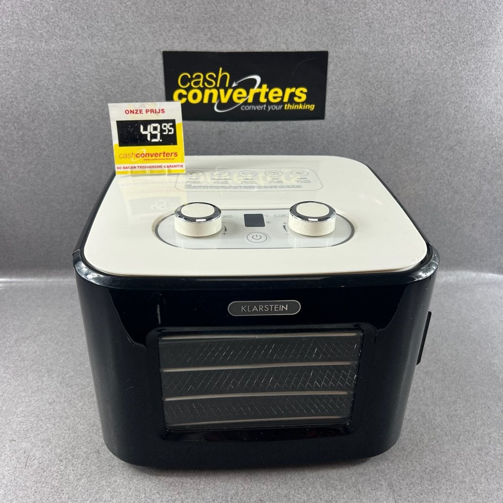 Klarstein Tutti Frutti voedseldroger | 400 watt | 412988, Huis en Inrichting, Ophalen of Verzenden, Wit, Overige merken, Overige typen