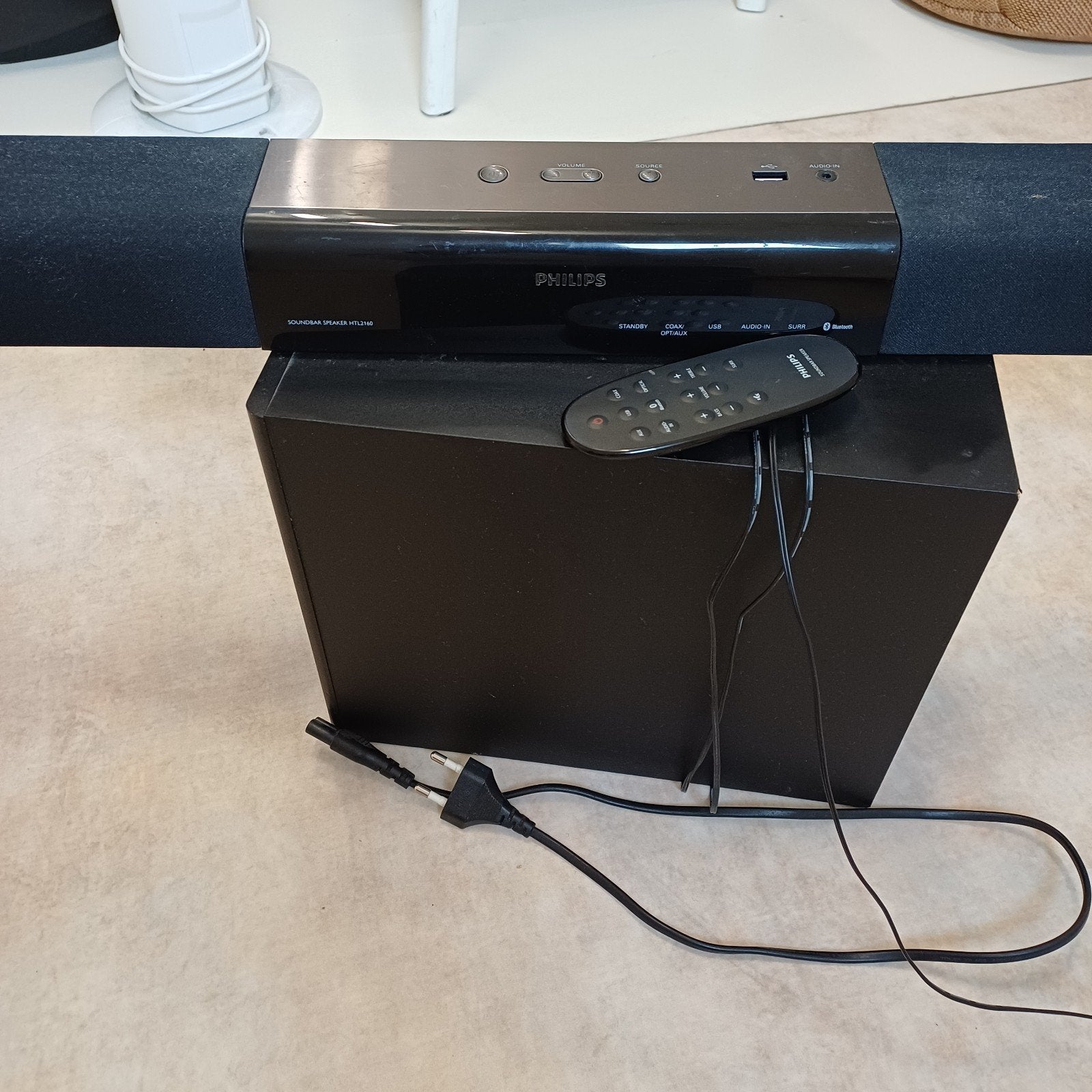 Philips Soundbar met Externe Subwoofer, Ophalen of Verzenden