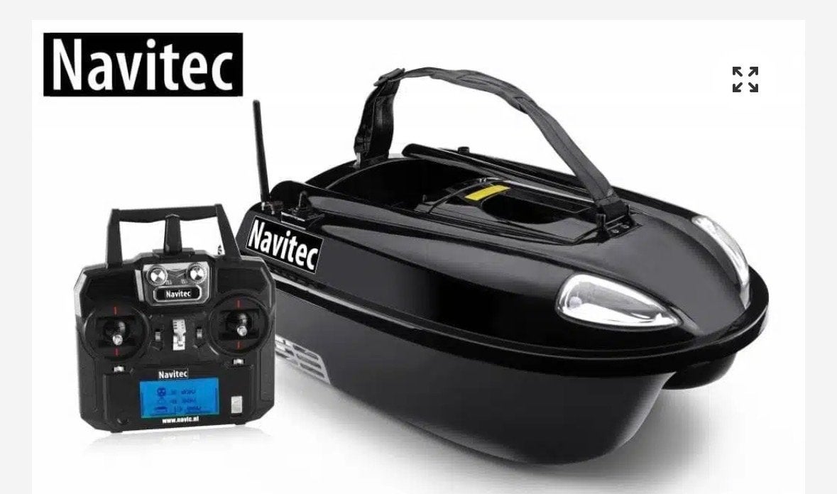 Navitec voerboot met lithium batterij nieuw €450, Ophalen of Verzenden, Nieuw, Complete set