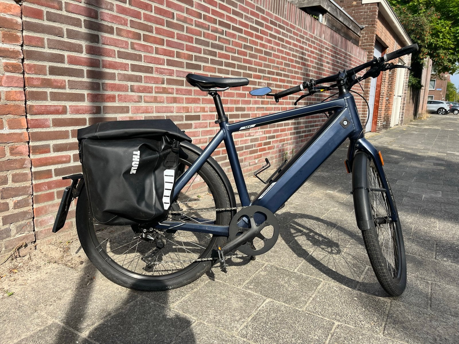 Speed pedelec Stromer STX1 Ocean Blue 2017 + Tassen & helm, 59 cm of meer, Ophalen, Gebruikt, Stromer