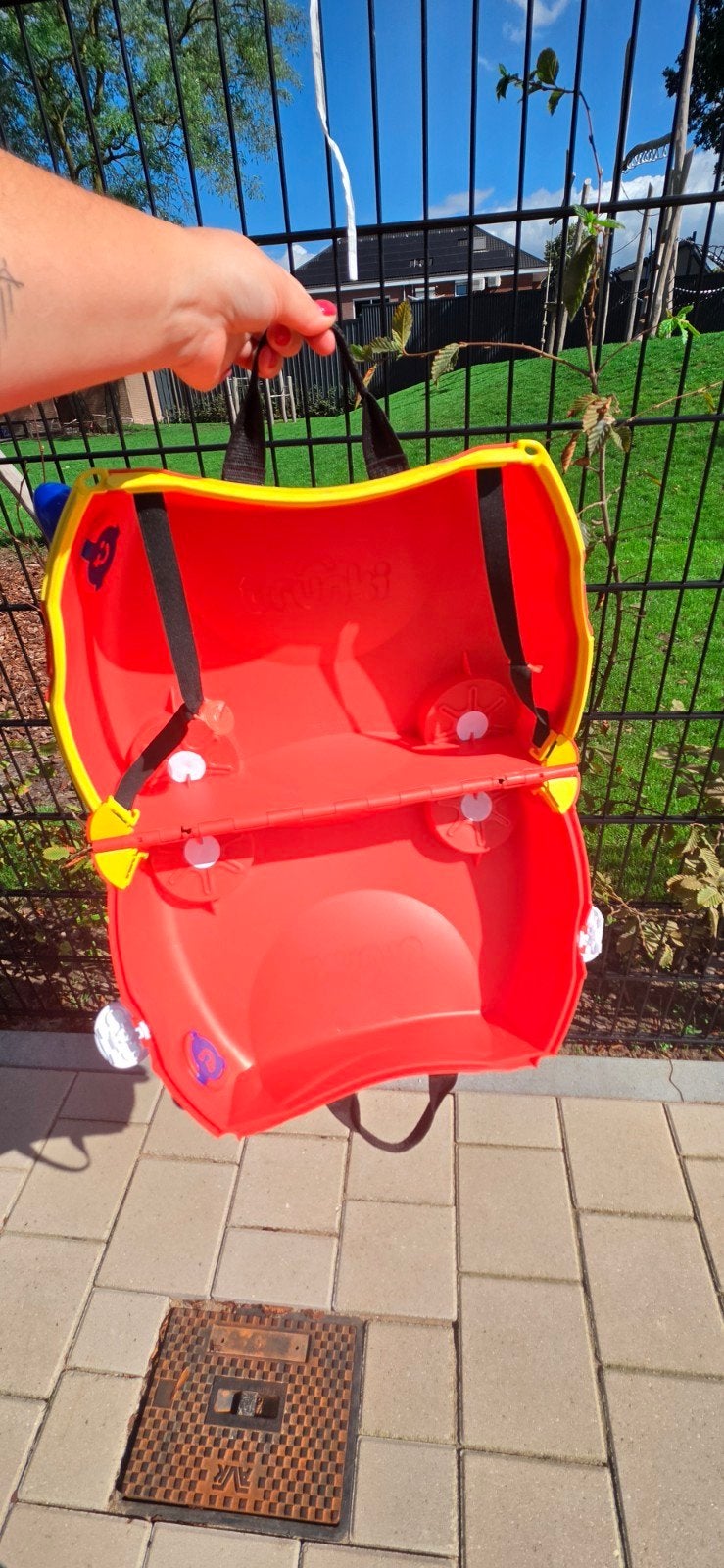 Trunki brandweer koffer - Ideaal voor jonge reizigers!, Kinderen en Baby's, Ophalen of Verzenden, Gebruikt