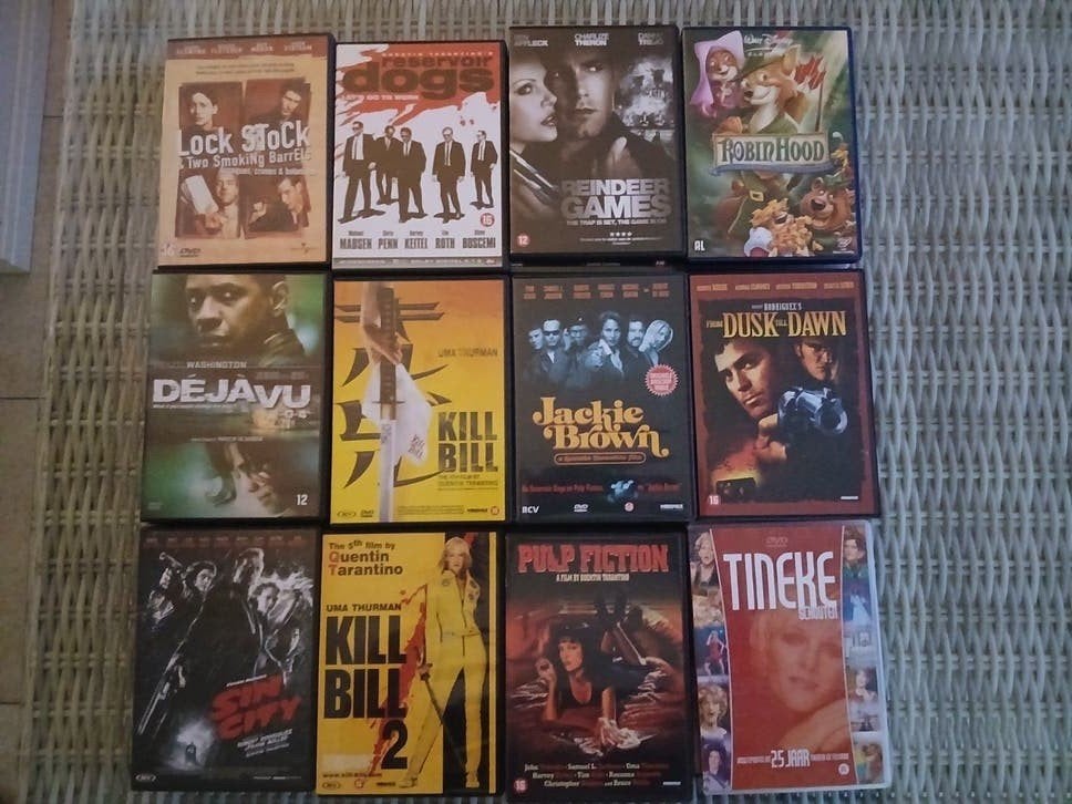 Grote collectie diverse DVD's - Actie, Drama, Komedie, Ophalen, Nederlands ondertiteld, Gebruikt, Vanaf 16 jaar