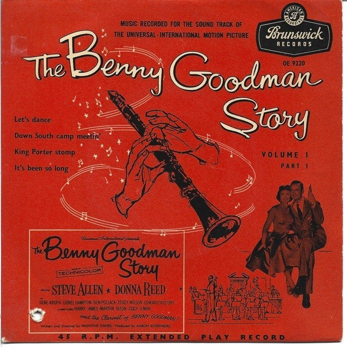 The Benny Goodman Story, Volume 1, Part 1, Cd's en Dvd's, Vinyl Singles, Gebruikt, Verzenden, 7 inch, EP