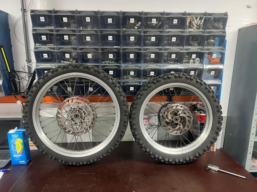 Derbi drd cross velgenset, Ophalen, Gebruikt, Overige typen, Nvt