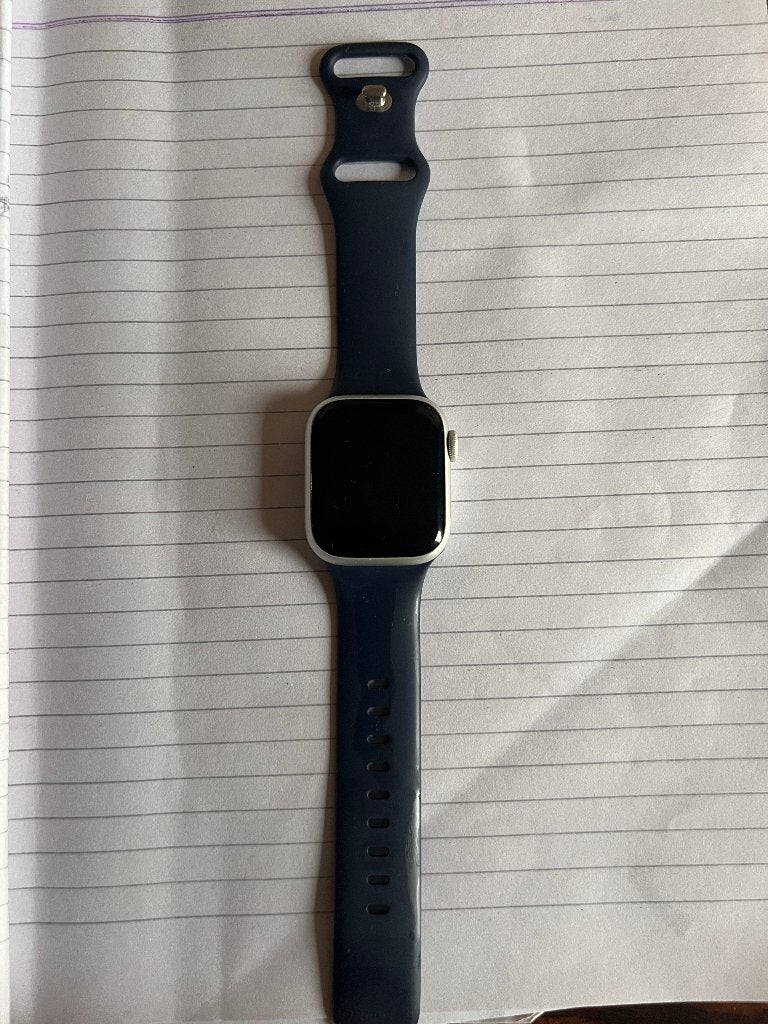 Apple Watch Series 8 41mm GPS – Zilver, Sieraden, Tassen en Uiterlijk, Smartwatches, Apple Watch ⌚️, IOS, Ophalen of Verzenden