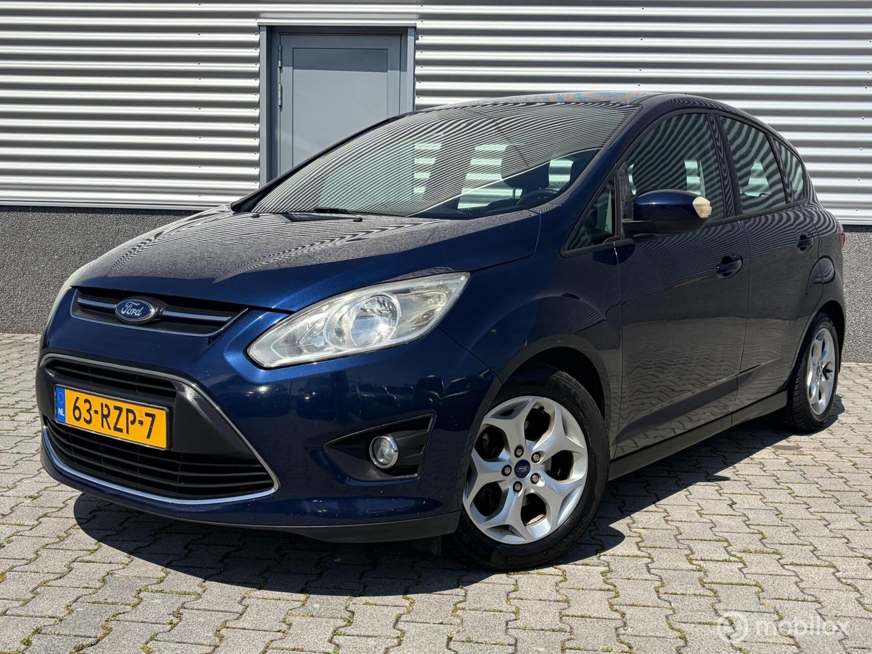 Ford C-Max 1.6 Trend, Airco,Cruise,Navi, Auto's, Ford, Voorwielaandrijving, Stof, Gebruikt, Zwart