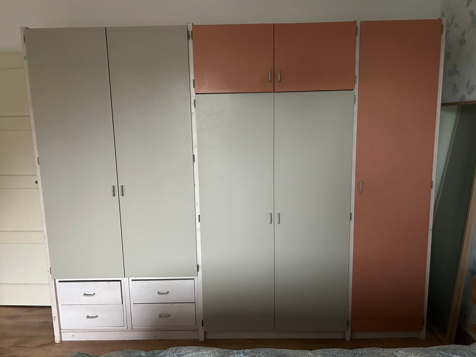 Lundia kledingkast, Ophalen, Gebruikt, Met deur(en), 200 cm of meer