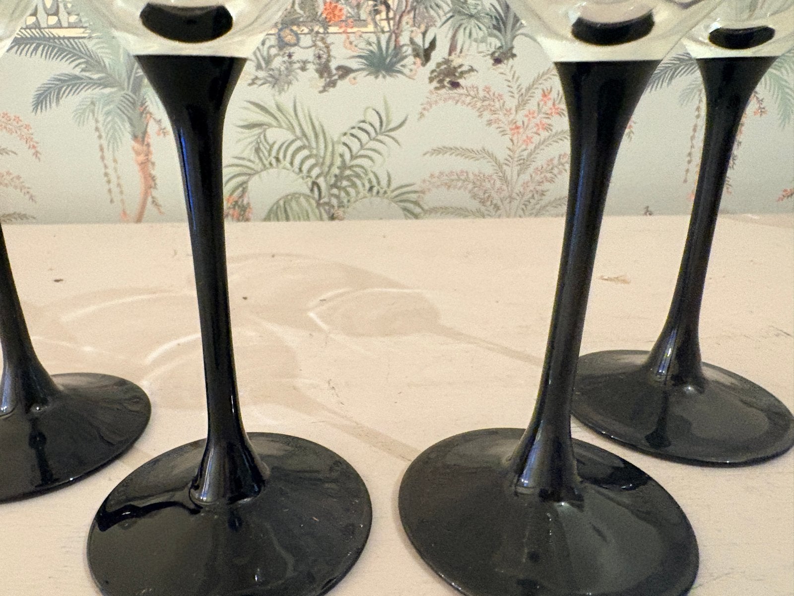 Vintage Luminarc 'Domino' Wijnglazen - Set van 4, Ophalen of Verzenden