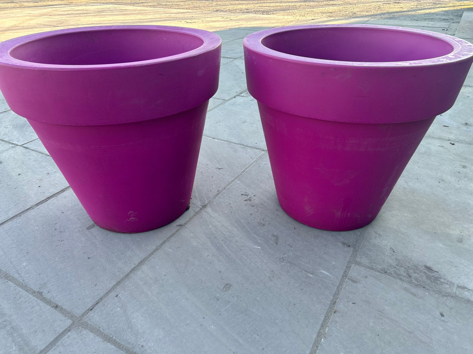 Elho XXL bloempot pot bloempotten groot tuin 110 x 116 cm, Tuin en Terras, Bloempotten, Ophalen, Kunststof, 40 cm of meer, Rond