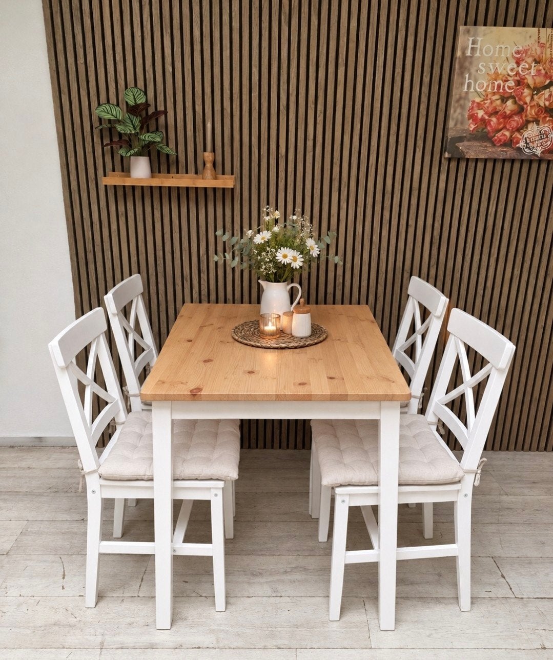 4 stoelen van Jysk, zonder tafel, Ophalen of Verzenden