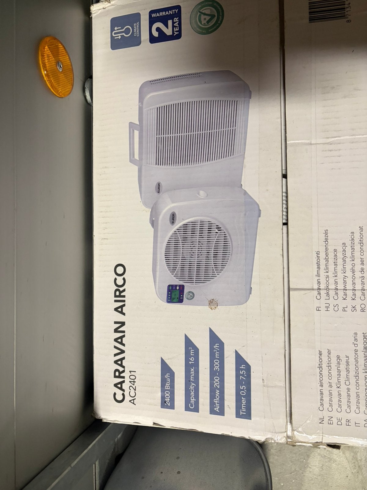 Mobiele airco AC 2401, Ophalen, Zo goed als nieuw